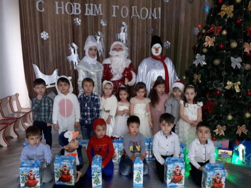 Новогодний утренник, младшая группа Ангелочки